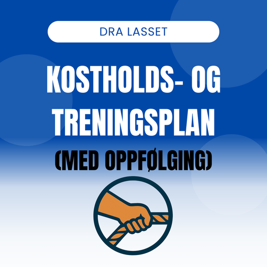 Kostholds- og Treningsplan (med oppfølging)