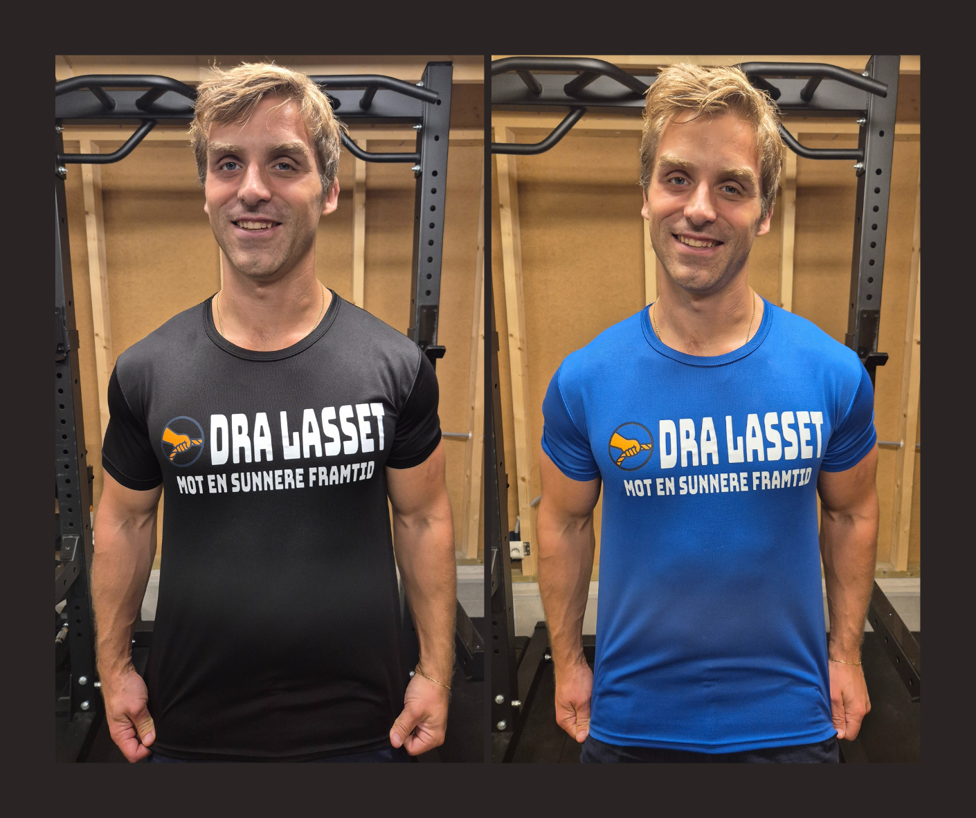 Dra Lasset Treningstrøye (Unisex)