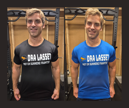 Dra Lasset Treningstrøye (Unisex)